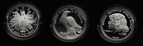 Three Silver Dollars ***Proof***