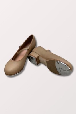 NEW Bloch Women's Tap On Leather Tap Shoes in Tan (Multiple Sizes) - Retail $59
