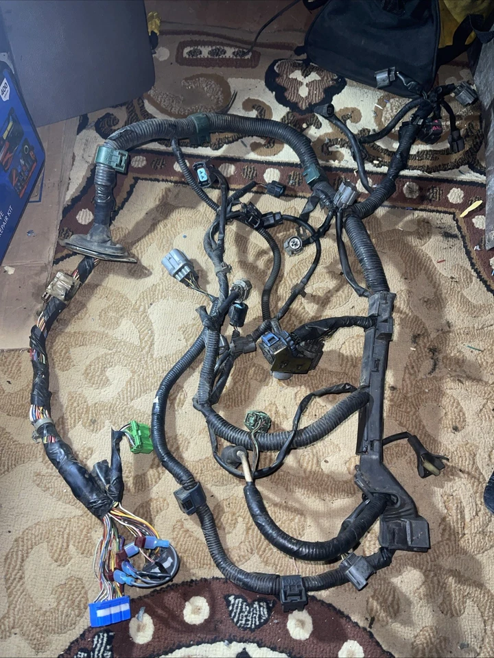 Vtec OBD2B Honda Civic Ex 99-00 manual Trans Engine Wiring Harness D16Y8 - Image 2 of 4