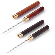 2 Pack Stainless Steel Ice Picks with Safety Cover 9-inch Pick Tool for Break...