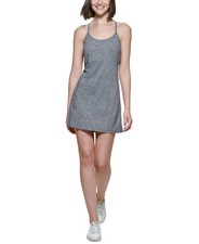 Calvin Klein Performance Womens Scoop neck Exercise Dress Black Size S $90 SALE
