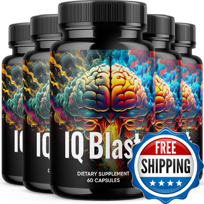 IQ Blast Pro Official - IQblast Pro Supplement Capsules, Brain Pills for Memory 