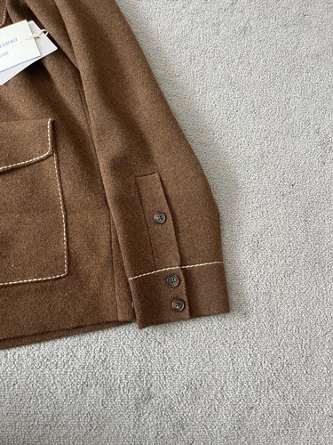 Guest in Residence by Gigi Hadid Cashmere Chore Jacket Industry Medium - Picture 13 of 17