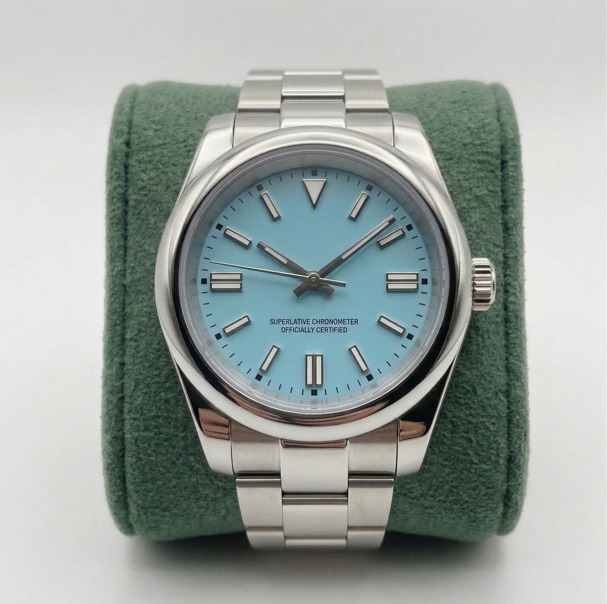 Custom Made Watch Mod DJ Style Automatic NH35 Mod fits Tiffany