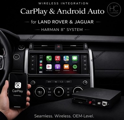 Wireless Carplay Android Auto passt für Land Rover Jaguar Harman Discovery Evoque
