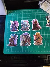 6 Sticker Lot Star Wars 2" Stickers Retro Tumbler Skateboard Anime