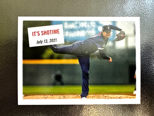 SHOHEI OHTANI Topps Baseball Card IT'S SHOWTIME insert SP NM or better