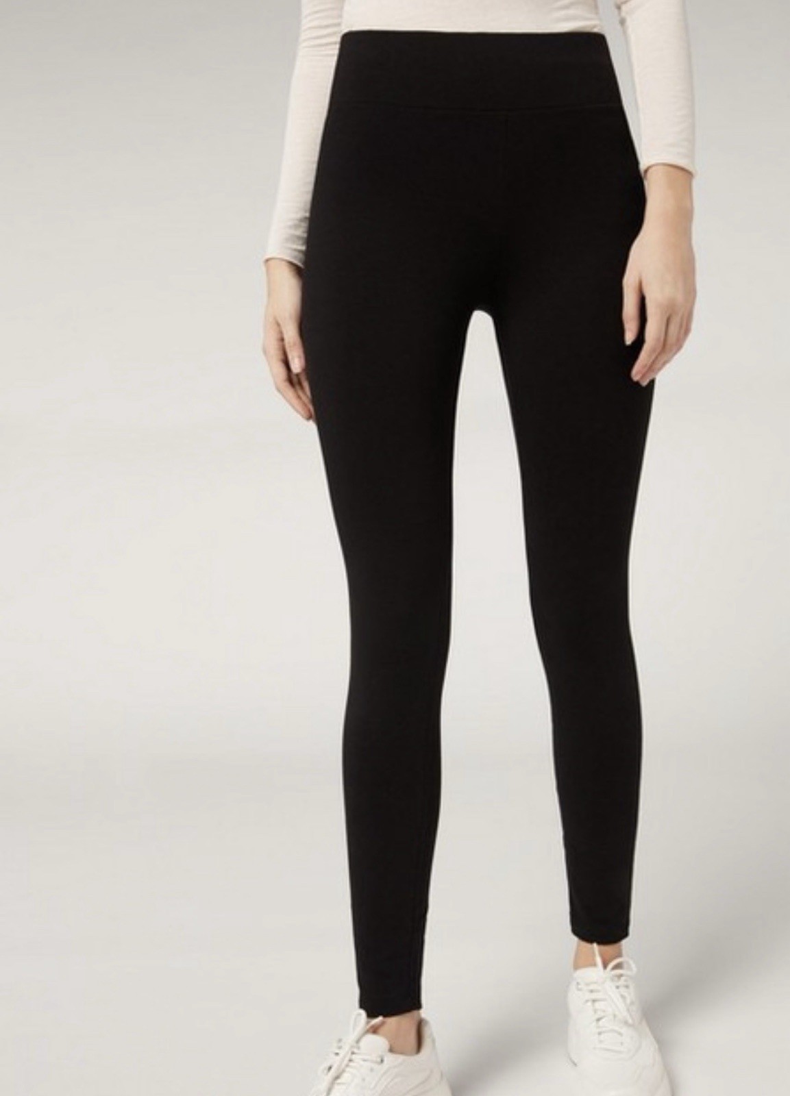 Nuevos Leggings Negros Térmicos Formadores Gruesos Talla XS