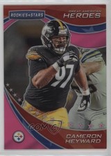 2019 Panini Rookies & Stars Great American Heroes Pink 31/50 Cameron Heyward rf2