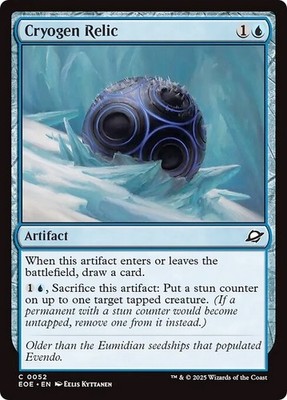 CRYOGEN RELIC x4 mtg NM-M Edge of Eternities 4 Common