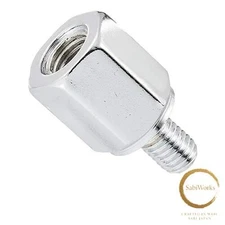 New tanakkusu Bike  Mirror  Napoleon Reverse Screw Adapter Plated [Positive 10