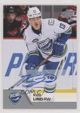 2020-21 Upper Deck AHL Auto Kole Lind #132 Auto au7