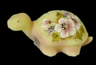Fenton BURMESE Glass TURTLE Signed Figurine Bill Fenton / T Kelley Mint