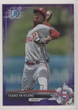 2017 Bowman Draft Chrome Purple Refractor 31/250 Franklyn Kilome #BDC-112 fz4
