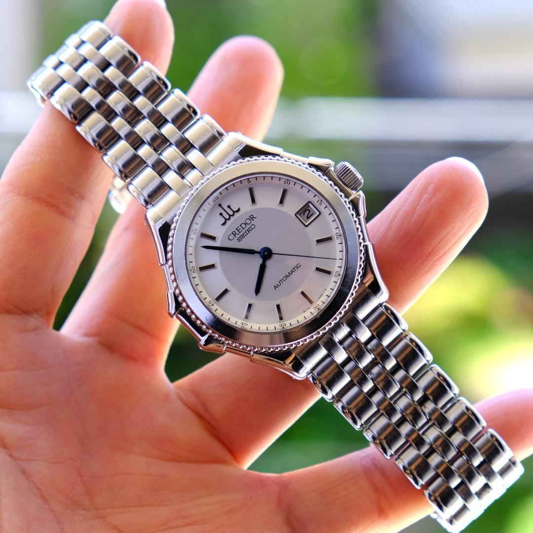 Seiko credor tank 5a74-5000 18k 18yg 【公式通販】