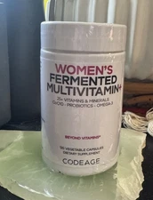 Women's Fermented Multivitamin, 120 Vegetable Capsules 6/26 Code Age
