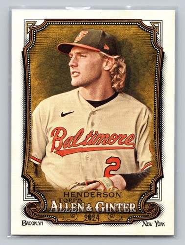 2024 Topps Allen & Ginter #161 Gunnar Henderson | Baseball Card