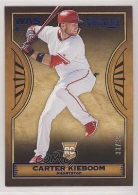 2019 Chronicles Timeless Treasures Blue 33/99 Carter Kieboom #14 Rookie RC y0i
