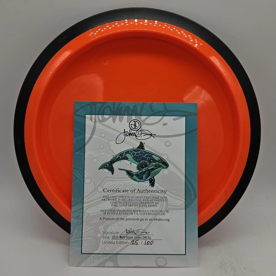 MVP Neutron Trail John Dorn Limited Edition Team Series Orca 25/100 Orange 167g - Image 3 of 3