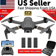 3 Battery RC Drone 4K 1080P Camera For Adult RC Quadcopter WiFi FPV