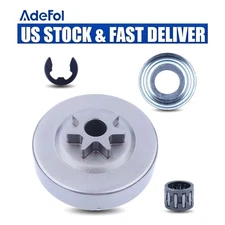 3/8" 7T Clutch Drum Sprocket Bearing Kit for Stihl 029 039 MS290 MS310 MS390 NEW