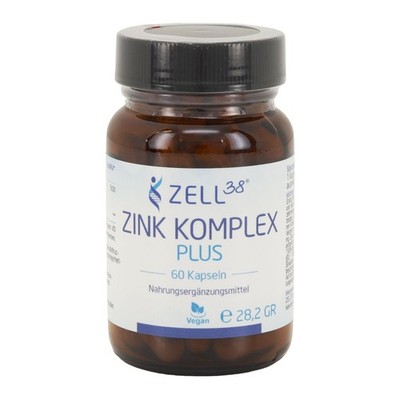 Zink Komplex Plus 30 MG, Hochdosiertes Zink für Immunsystem, Haut, Haare & Nägel