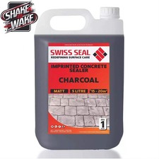 Imprinted Concrete Tinted Sealer / Renovator – Charcoal/Black