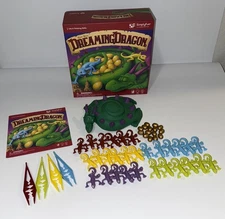 SimplyFun Dreaming Dragon Game Lizards Golden Eggs Pinchers 100% Complete