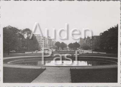 Parc Du Cinquantenaire Brüssel Echtfoto Fotografie 1955 99x72mm