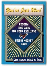 Redemption Instant Winner 1993-94 Topps Premier Finest #NNO