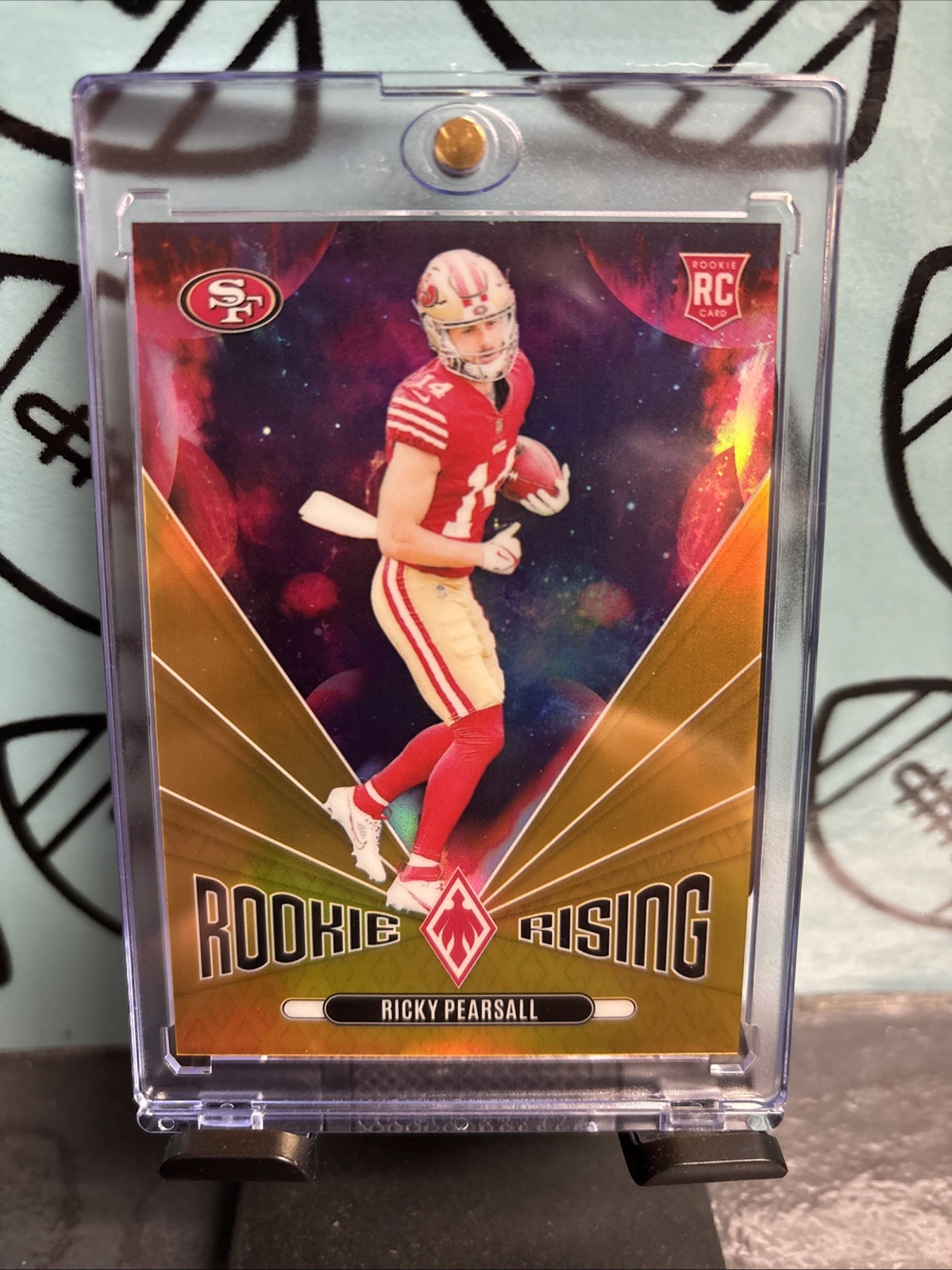 2024 Panini Phoenix Rookie Rising Ricky Pearsall #RR-RPL Gold /10 (RC)