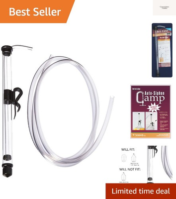 #ad #ad Auto Siphon Mini with 6 Ft of Food Safe Tubing amp; Clamp Easy Home Brewing W... $28.99