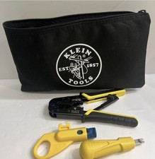 Klein Tools VDV026-211 Ratcheting Modular Crimper Stripper Coax Cable VDV110-261