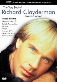 THE VERY BEST OF RICHARD CLAYDERMAN LIVE IN CONCERT DVD MUSIC