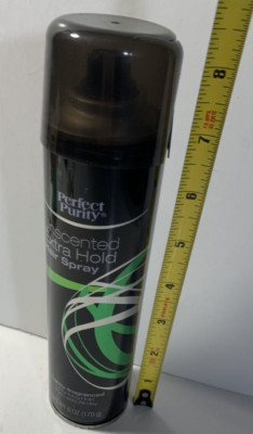 Perfect Purity Unscented Hair Spray Extra Hold 6 oz FREE SHIPPING