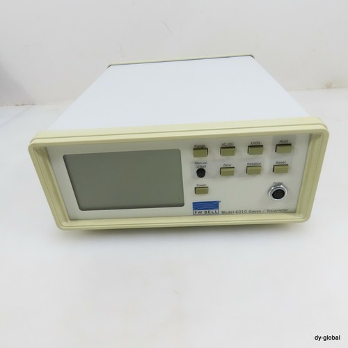 F.W.BELL USED 6010 GAUSE/TESLAMETER ELEC-I-776=6B44 - Picture 6 of 12