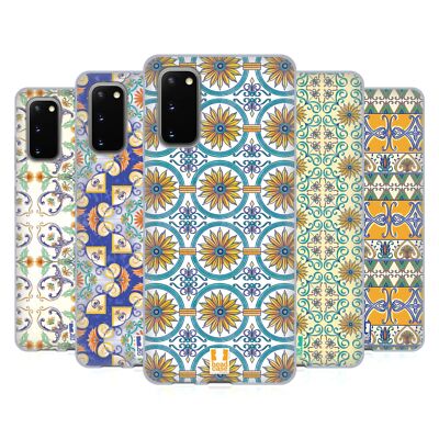 HEAD CASE DESIGNS MAJOLIKA DRUCKEN SOFT GEL HANDYHÜLLE FÜR SAMSUNG HANDYS 1
