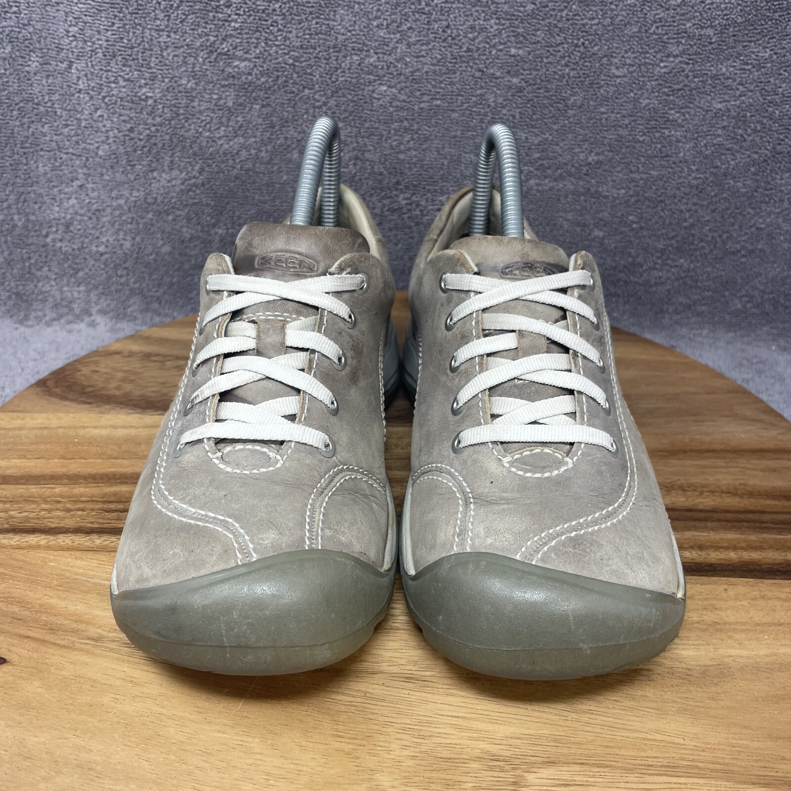 Scarpe da passeggio sportive Keen donna Presidio II in pelle marrone misura 7