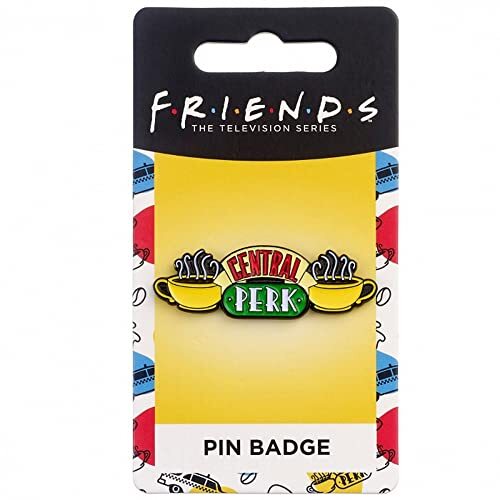 Friends - The Tv Series Central Perk Pin Badge ACC NUOVO