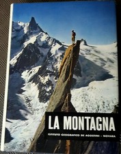 Libro la montagna, istituito geografico de Agostini 1962