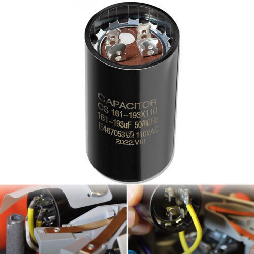 For Hayward Pool Pump Motor Start Capacitor 161-193UF 110VAC .75 HP 1.0 HP 1.5HP