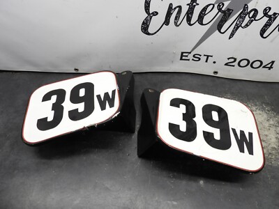 BSA B50 B50MX MX 500 Original Side Covers       2660