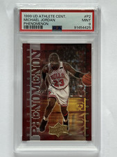 1999 Upper Deck Athlete CENT. Phenomenon - Michael Jordan #P2 PSA 9