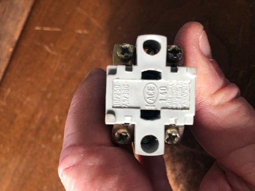 NOS Delta Invicta Start Stop Switch p/n 438010170197 by ACE EL-420 10A600VacHD - Picture 7 of 8