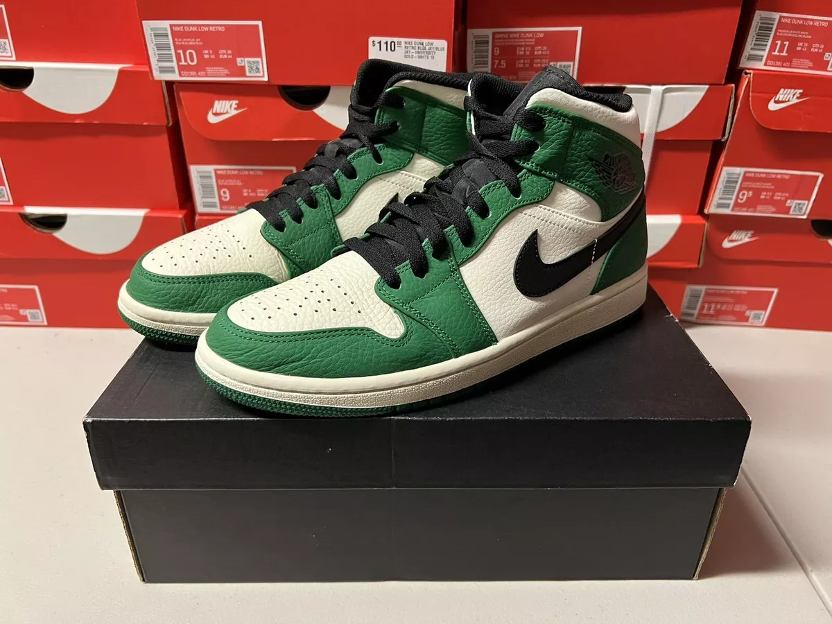 Jordan 1 mid se top pine green
