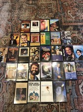 28 Cassette Country Music Lot Dolly, Loretta, George, Patsy,Waylon, Willie,Merle
