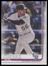 #417 Noel Cuevas 2019 Topps #/150 Advanced Stat