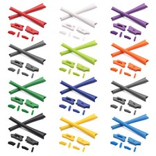 Lenslog Replacement Rubber Kit EarSocks Nose Pad For-Oakley Flak Jacket XLJ