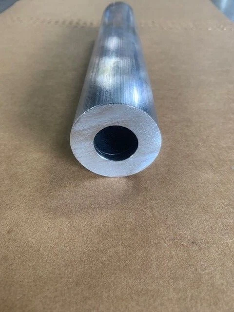 2" OD x 1/2" Wall 6061 Aluminum Round Tube x 36" Long, 1" ID - Image 2 of 2
