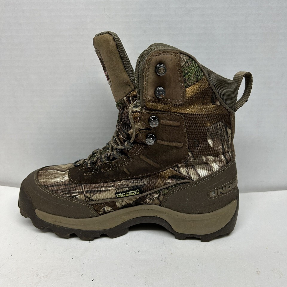 Under Armour Brow Tine Gore Tex Realtree Camo Hiking Hunting Boots